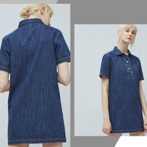 Mango denim dress size XS